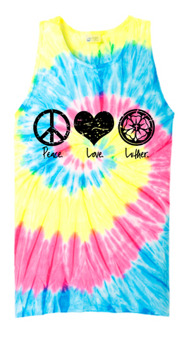 Peace Love Luther Tank Top