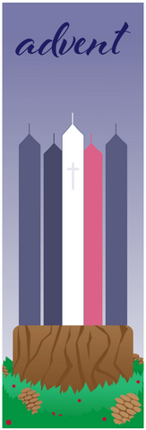 Advent Candle Banner
