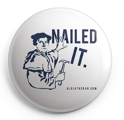 Nailed It Button - 2.25 Inches (Multiple Colors)