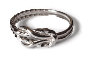 Square Knot Friendship Ring