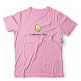 Lutheran Chick Poly/Cotton Ladies T-shirt
