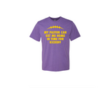 Football Kickoff T-Shirt - Yellow Ink (Preorder)