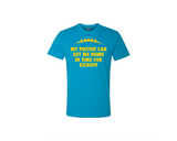 Football Kickoff T-Shirt - Yellow Ink (Preorder)