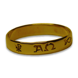 14k Gold Christian Ring