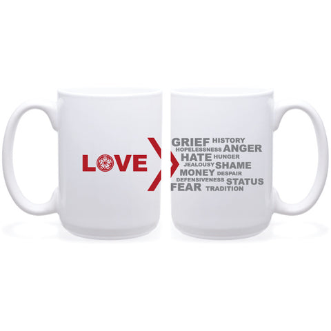 Love Is Greater 15oz Mug