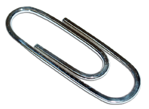 Sterling Silver Paperclip Money Clip