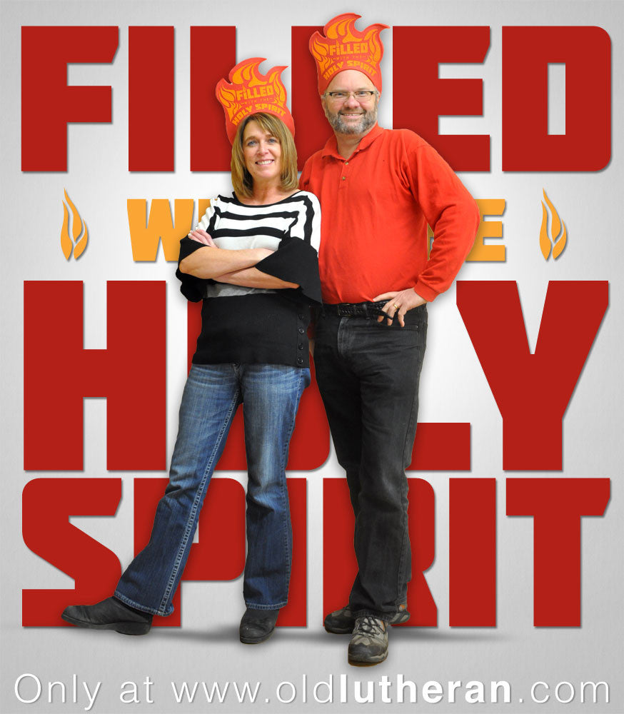 Filled with the Holy Spirit Foam Hat OldLutheran