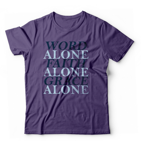 Word Alone T-Shirt (Multiple Colors)