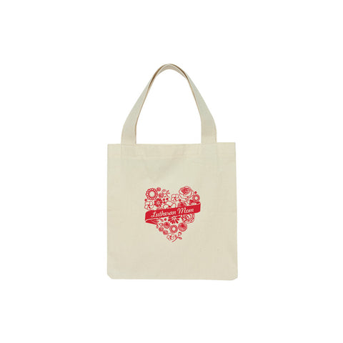 Lutheran Mom Floral Tote